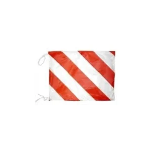 bandera cuadrada blanca roja BM