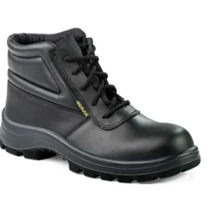 botin argos flor negro VORAN