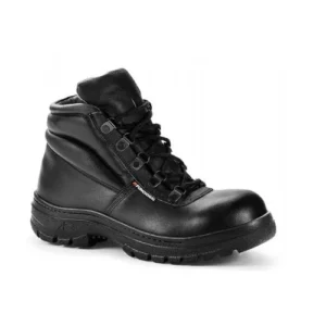 botin frances flor negro FUNCIONAL