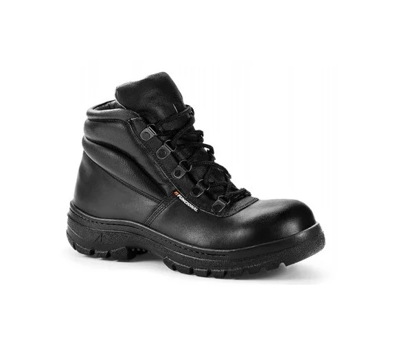 botin frances flor negro FUNCIONAL
