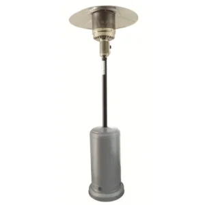 calefactor pie color acero KLD