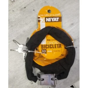 candado bicicleta acero largo NIYAT