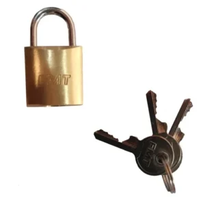 candado bronce pesado llaves FMT HERRAMIENTAS