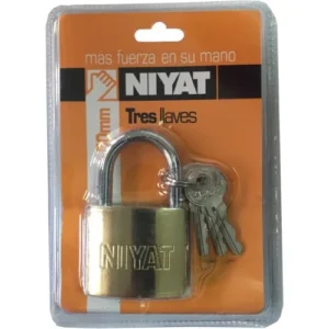 candado hierro color bronce NIYAT