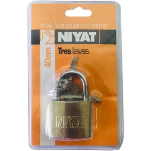 candado hierro color bronce NIYAT