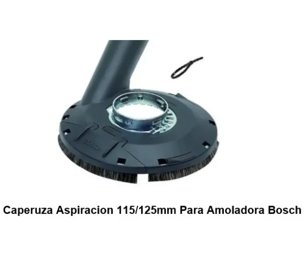 caperuza para aspiracion amoladora BOSCH