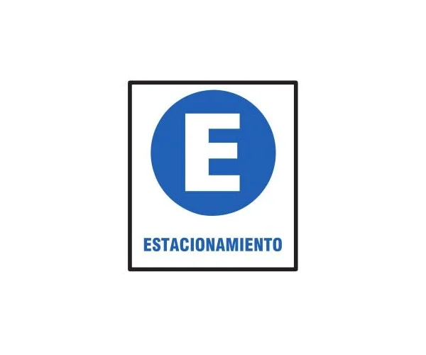 cartel estacionamiento BM