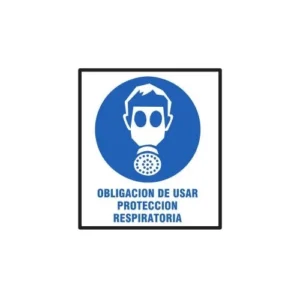 cartel obligacion usar proteccion BM