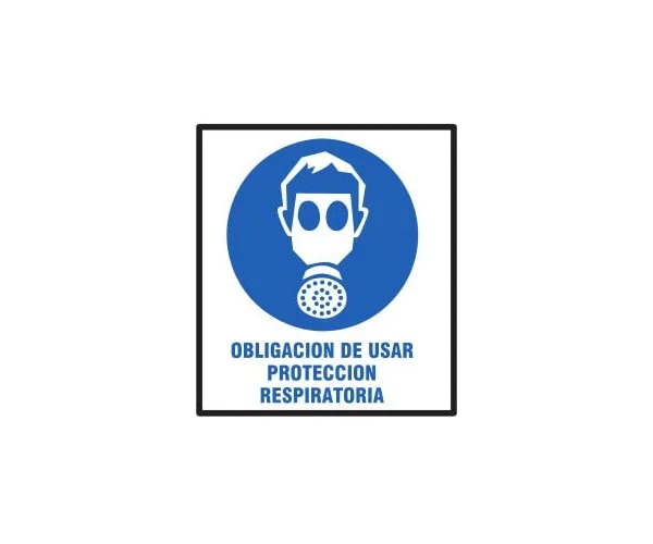cartel obligacion usar proteccion BM