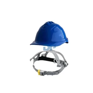 casco de seguridad azul