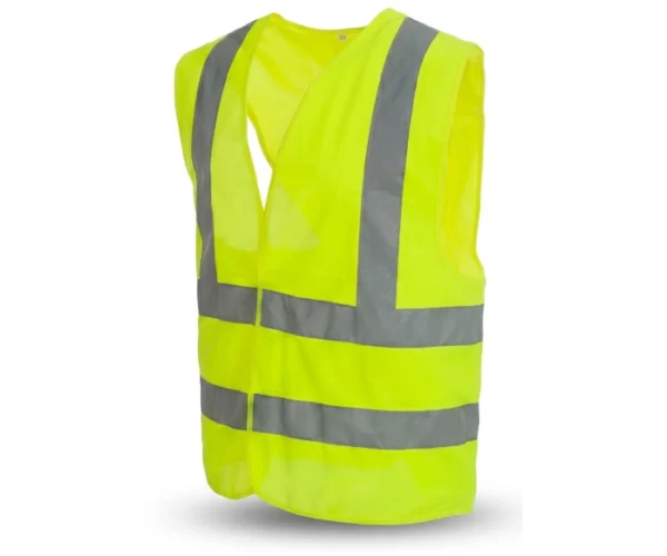 chaleco banda reflectiva fluo FMT