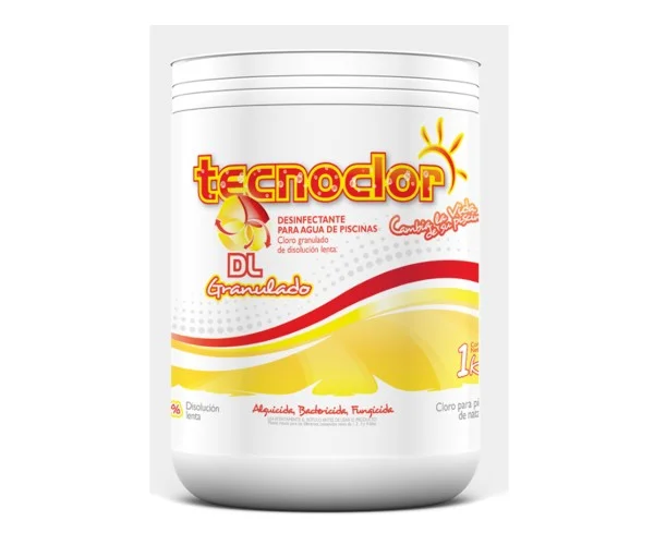cloro granulado dilusion lenta TECNOCLOR