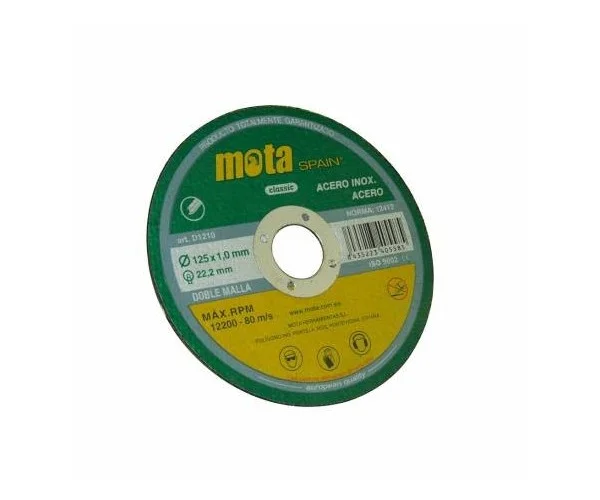 disco de corte hierro MOTA