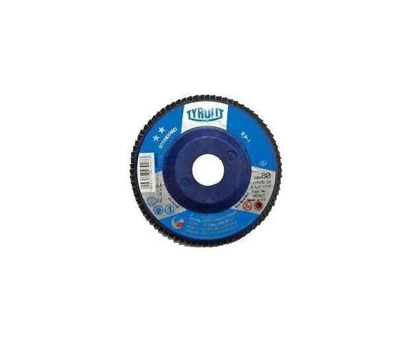 disco flap zirconio plano TYROLIT