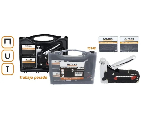 engrampadora funciones caja plastica KITANA