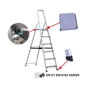 escalera aluminio familiar escalones FMT
