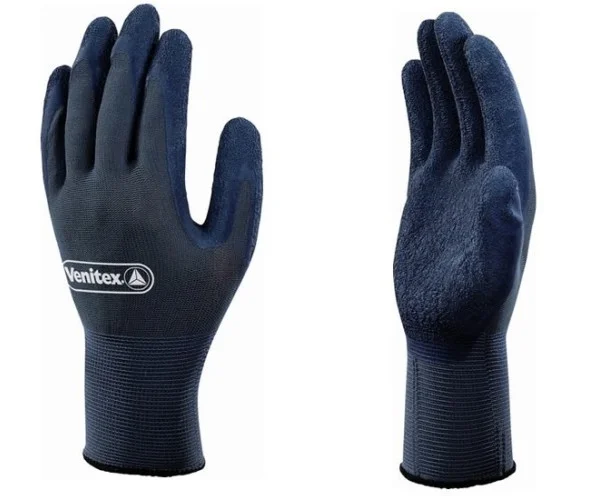guante poliester latex DELTA