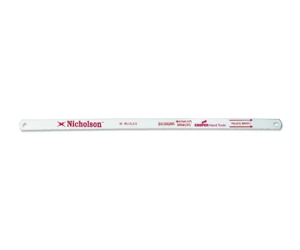hoja sierra bimetalica dientes NICHOLSON