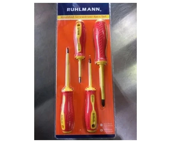 juego destornillador aislados piezas RUHLMANN