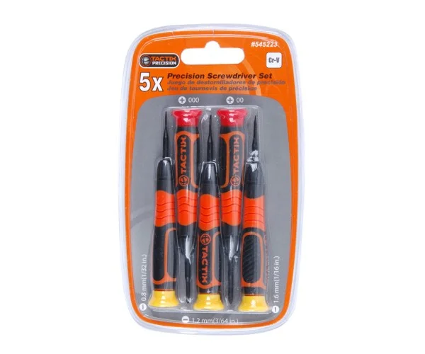 juego destornillador para electricista TACTIX
