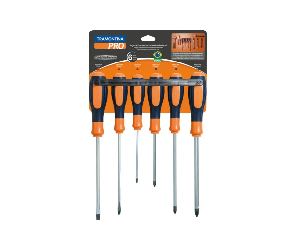 juego destornillador ultragrip plus TRAMONTINA