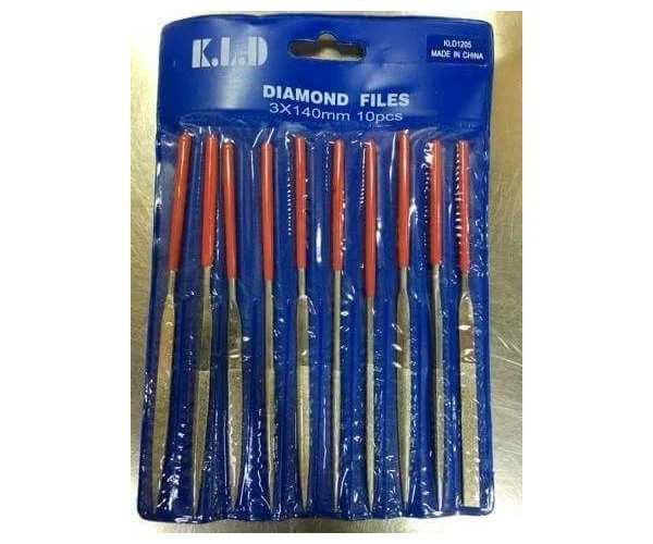 juego limas diamantadas pzas KLD