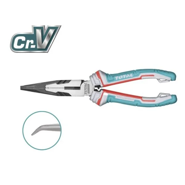 pinza punta curva TOTAL