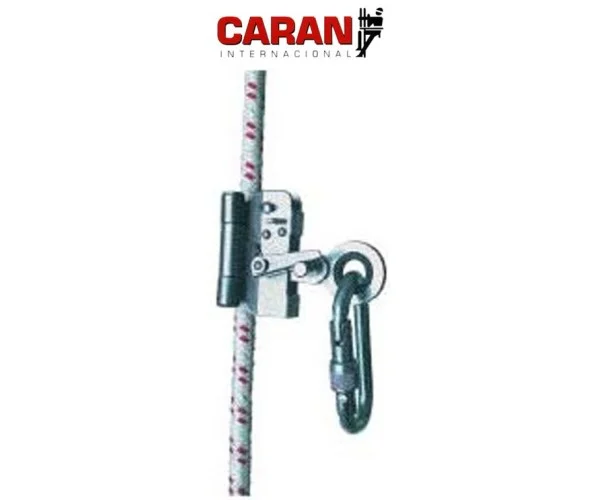 salvacaida deslizante para cuerda CARAN