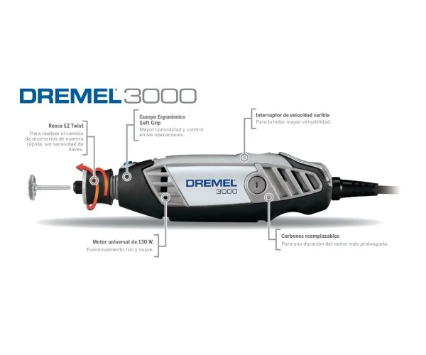 torno multipro accesorios DREMEL